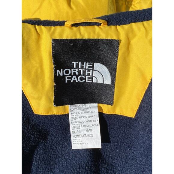 The North Face Vintage Gore Tex Jacket Men’s L Classic Summit Yellow Made In USA - Picture 15 of 15